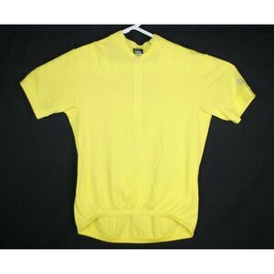 Canari‎ Mens1/2 Zip Yellow Bike Cycling Jersey Size Medium M